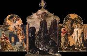 El Greco The Modena Triptych oil painting artist